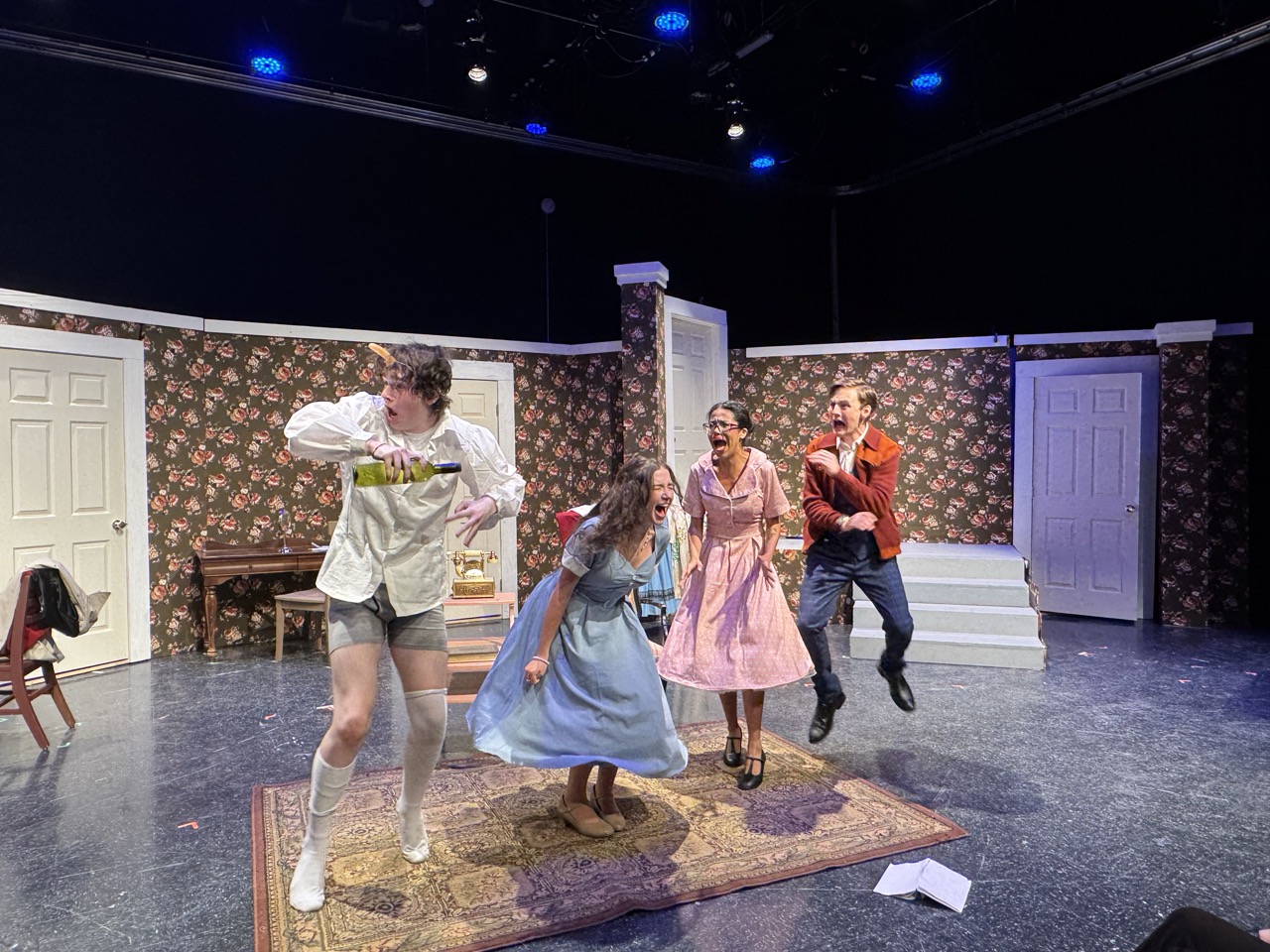 Moon Over Buffalo — production photo